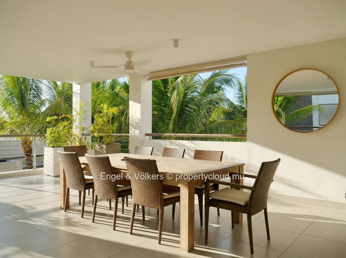 Sleek Seaside Penthouse Living, Steps from the Beach