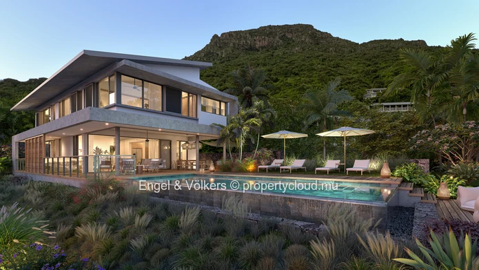 Contemporary Villa with Breath-taking Sea Views in a Gated Estate