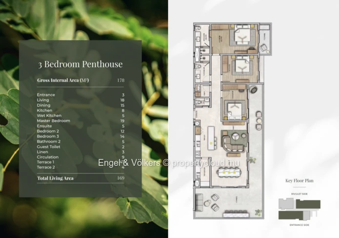 Luxurious 3-Bedroom Penthouse – A Smart City Sanctuary with Stunning Views