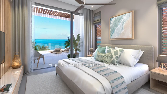 Luxurious Oceanfront Penthouse in Black River, Mauritius