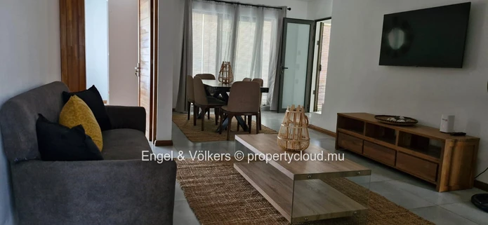 FOR RENT : 3 Bedroom apartment with rooftop in Flic en Flac