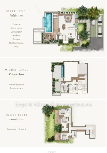 Refined West Coast Villas Surrounded by Nature