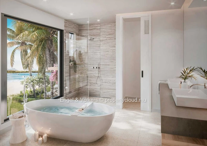 Pieds dans l'eau living - 3 bedroom Seafront Penthouse