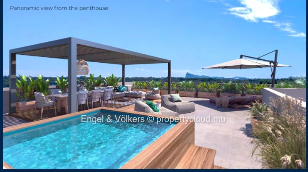Elegant Penthouses with Rooftop Jacuzzi in the Heart of Grand Baie