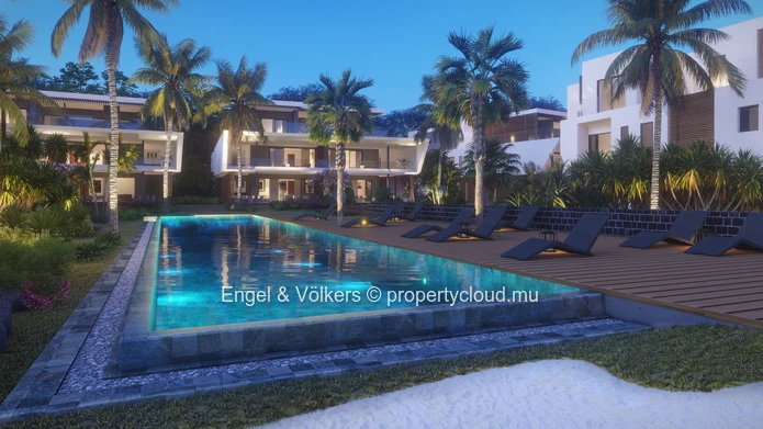 Luxurious Oceanfront Penthouse in Black River, Mauritius