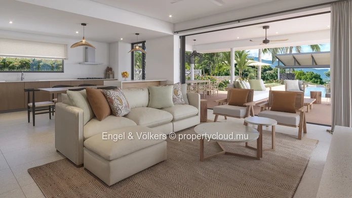 Contemporary Villa with Breath-taking Sea Views in a Gated Estate