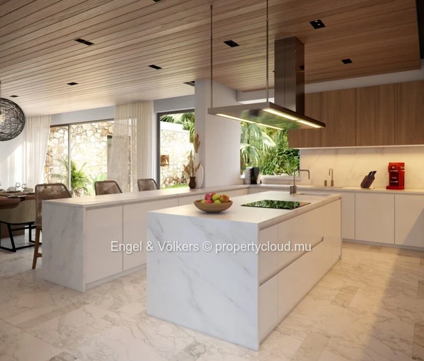 Unparalleled Luxury Living: Beachfront Villa Oasis in Mauritius