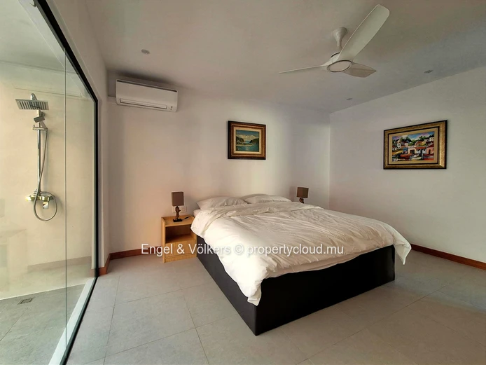 Contemporary 3 bedroom Villa for long term rent in Tamarin