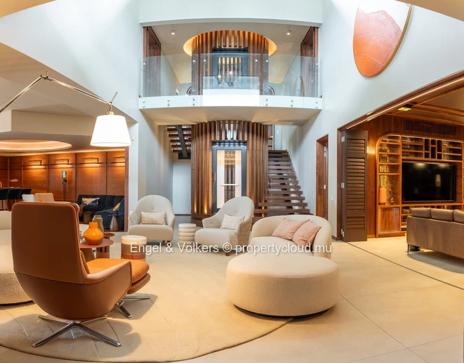 Ultra-Luxury Villa with Panoramic Lagoon Views in Black River, Mauritius