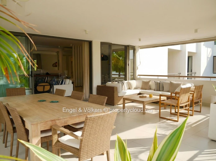 Sleek Seaside Penthouse Living, Steps from the Beach