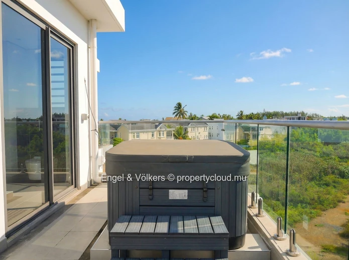 Modern Sea-View Penthouse for Sale in Trou aux Biches – 185.1 m², PDS Scheme, Residency Eligible