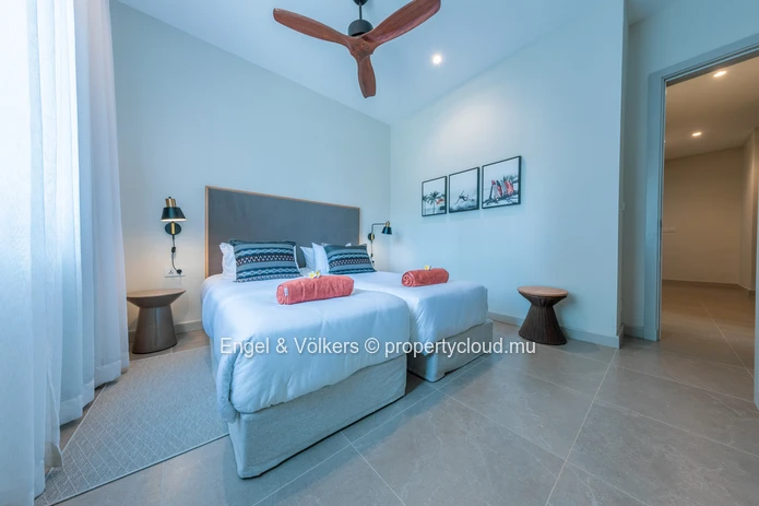Modern 3-Bedroom Beachfront Apartment with Sea Views