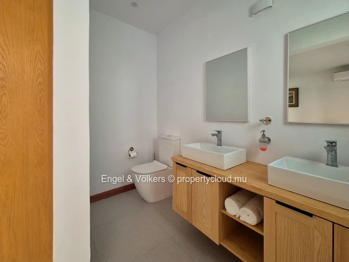 Contemporary 3 bedroom Villa for long term rent in Tamarin