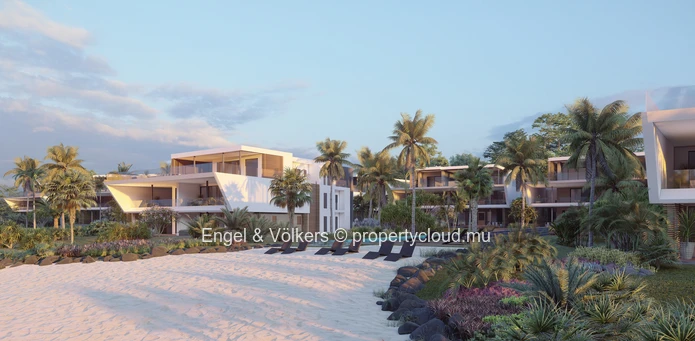 Luxurious Oceanfront Apartment in Black River, Mauritius