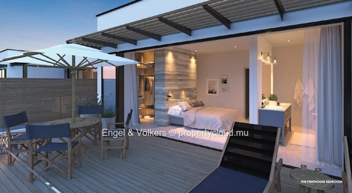 Stylish Apartment with Sea and Lagoon Views