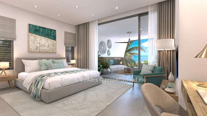 Luxurious Oceanfront Apartment in Black River, Mauritius